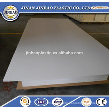 hoja plástica rígida blanca de alta calidad del pvc de la fábrica de China